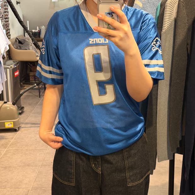 [NO.9] NFL 라이언스 레플리카 져지