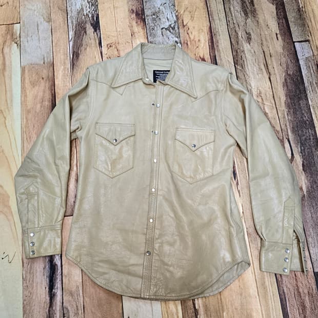 재팬 카우스킨 웨스턴셔츠