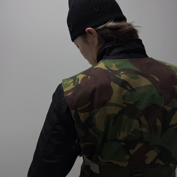 VTG CAMOUFLAGE MILITARY VEST