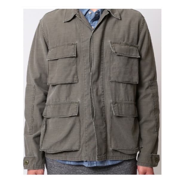 레미 릴리프 X 빔즈 플러스 밀리터리 자켓