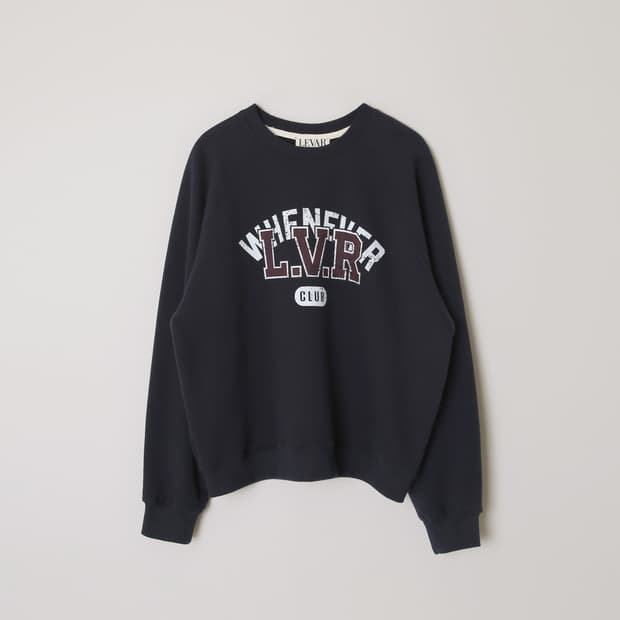L.V.R Overlay Sweatshirt - Navy