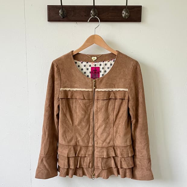 ANTI-LABEL JEAN DOLLY GIRL 스웨이드 자켓