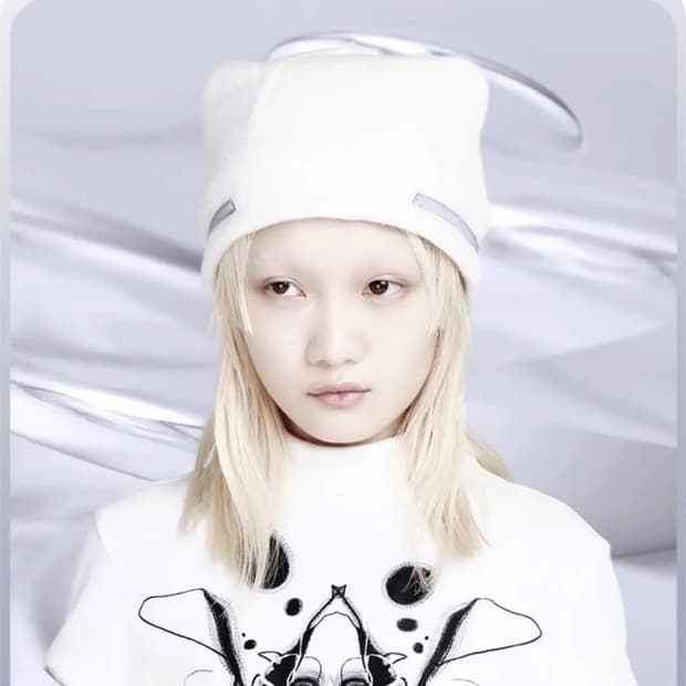 chloma 고양이 비니 모자