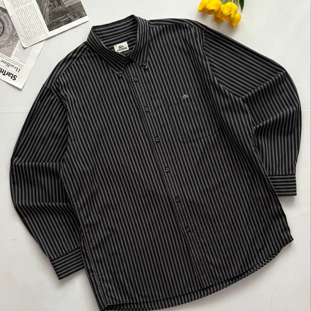 Lacoste 라코스테 스트라이프 셔츠