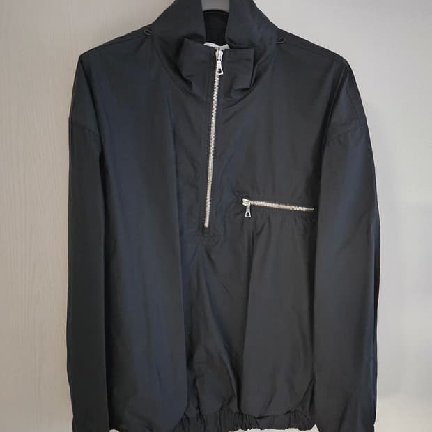 rier 리에르 윈드브레이커 코튼 블랙 M사이즈