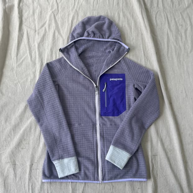 파타고니아 우먼 R3 리버시블 플리스 후드집업 S