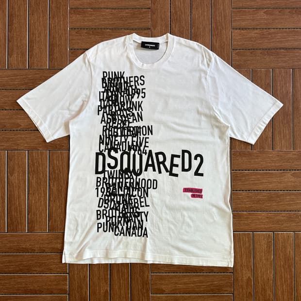 Dsquared2 cotton printing 1/2 tee