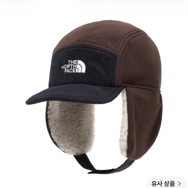 노스페이스 플리스 이어머프 EX 캡 코코아 브라운