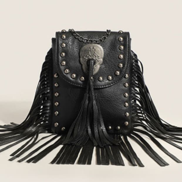 보헤미안 태슬 프린지 백