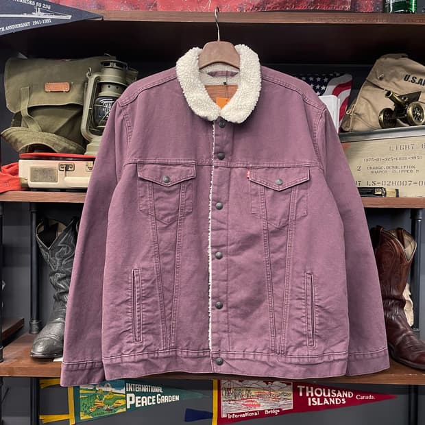 리바이스 프리미엄 타입2 쉐르파 데님 트러커 자켓