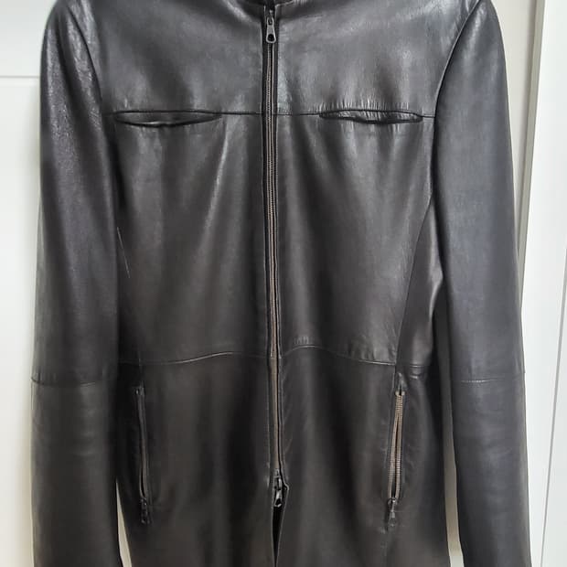 Emporio Armani 90s Leather Jacket