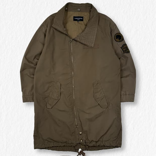 코데즈컴바인 언발란스 피쉬테일 야상