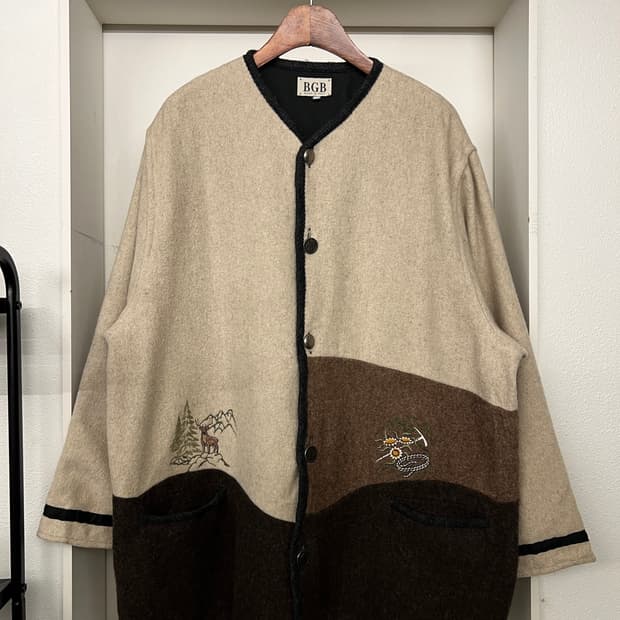 VINTAGE BGB BOILED WOOL JACKET 빈티지보일드울자켓
