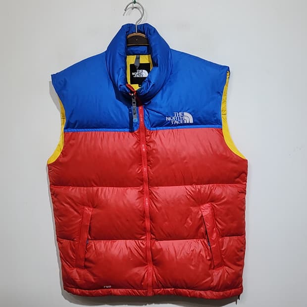 (105) 노스페이스 눕시 패딩조끼 700 거위털 구스다운 베스트 