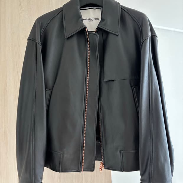 21fw 우영미 양가죽자켓 46사이즈