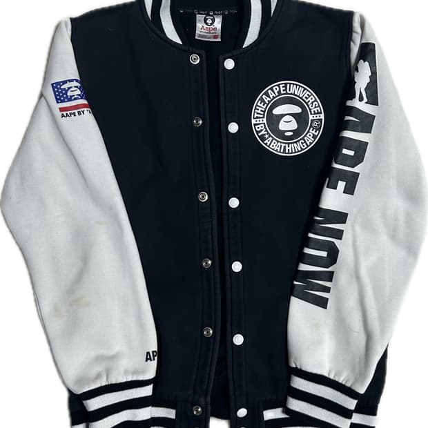 베이프 에이프 스타디움 자켓 xxl