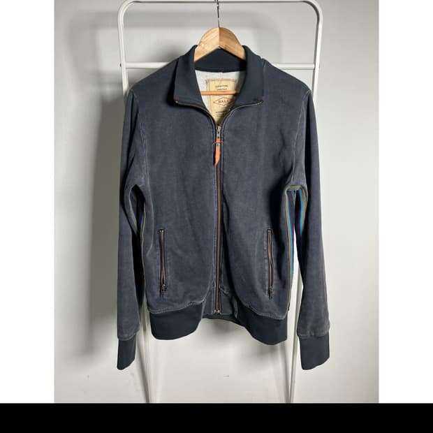 Ball 피그먼트 다잉 코튼 집업 자켓 L 