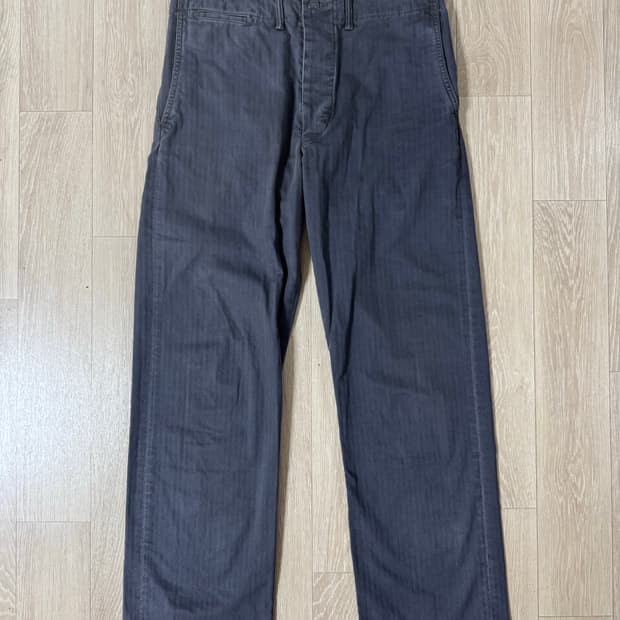 30/32 더블알엘 헤링본 필드 치노 블랙