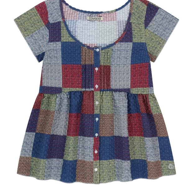 새상품) 코이세이오 핀턱 블라우스