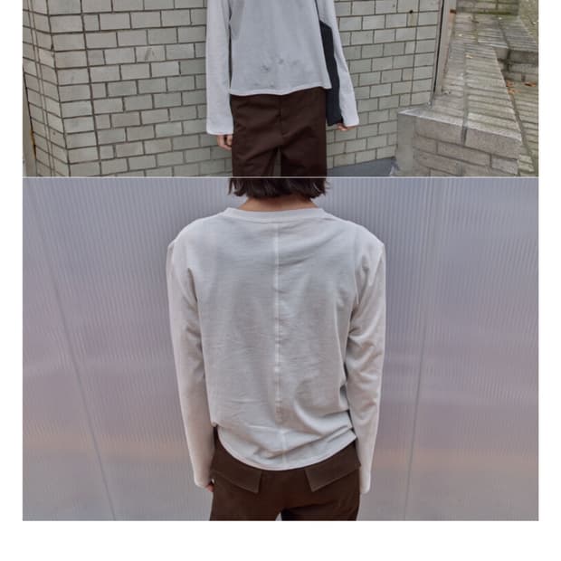 구매)머듈 세미 롱슬리브