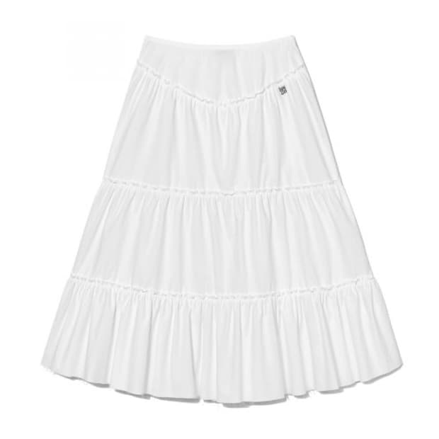 글로니 로데오 러플 롱스커트 