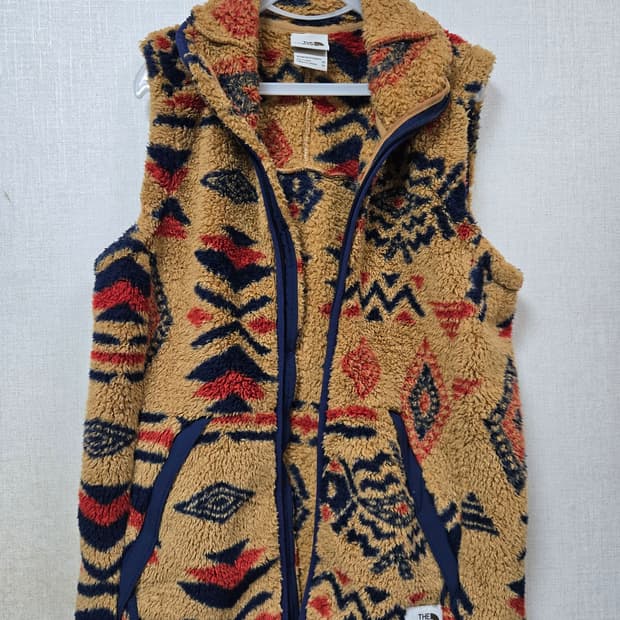 노스페이스 아메카지 후리스 조끼 집업