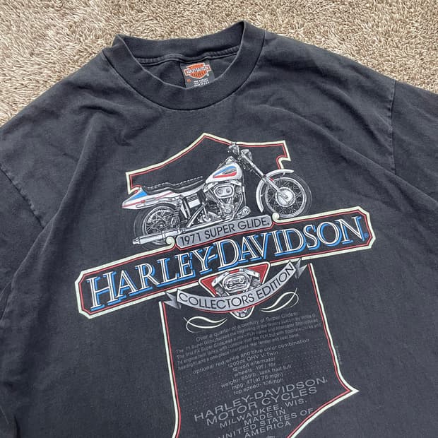 90s harley tee 할리데이비슨 티셔츠
