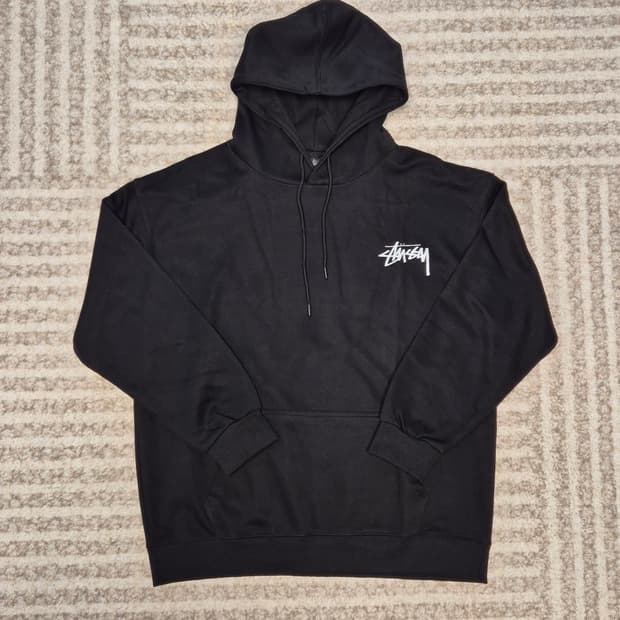스투시 st 후드티셔츠 