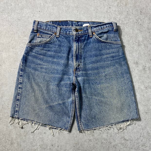 [30-31] 90s Levi's 550 리바이스 오렌지탭 컷오프 쇼츠