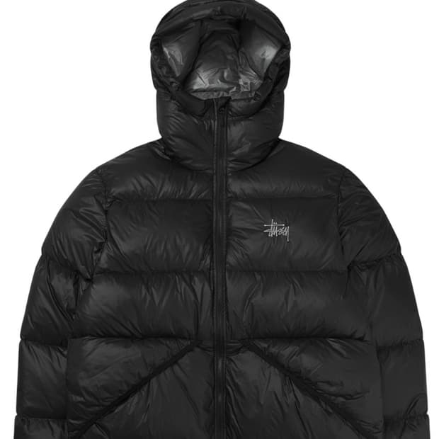 스투시 마이크로 립스탑 패딩 s