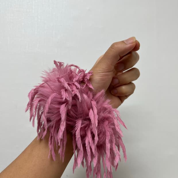Magenta Scrunchie 