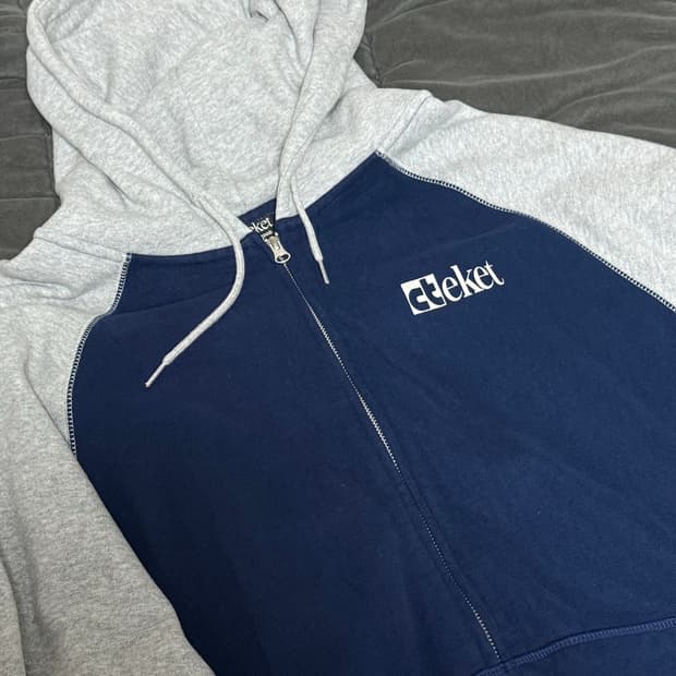 테켓 플랜 후드집업 네이비 Plan Zip-Up Hoodie Navy