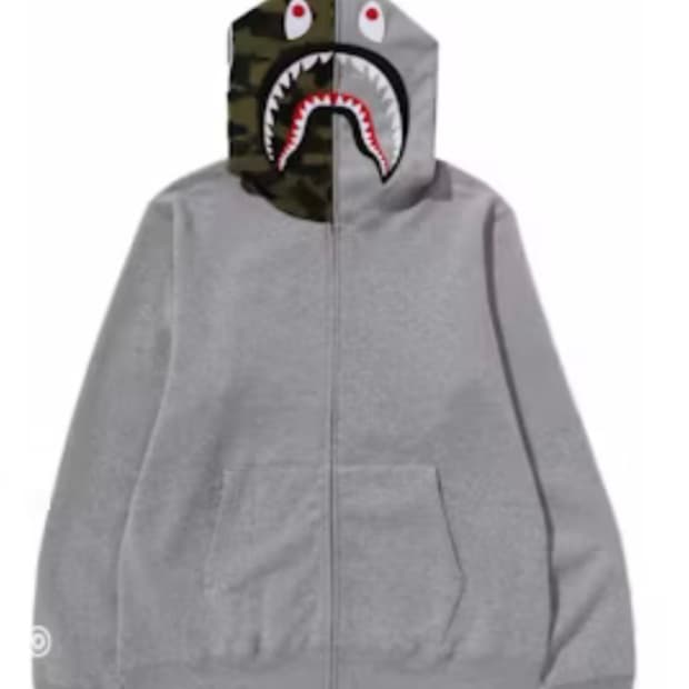 베이프 샤크후드 반카모 L 새상품 (급처