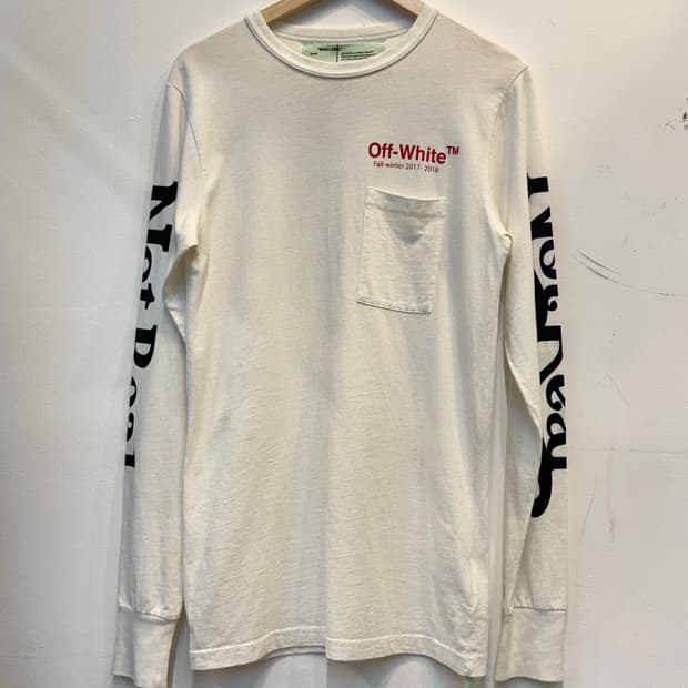 오프화이트 롱슬리브 XS