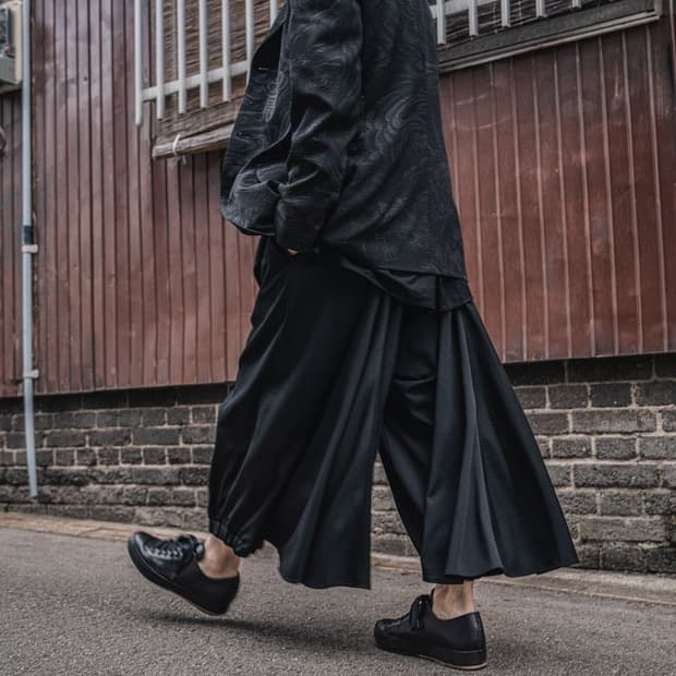 yohji yamamoto pour homme 카라스 팬츠