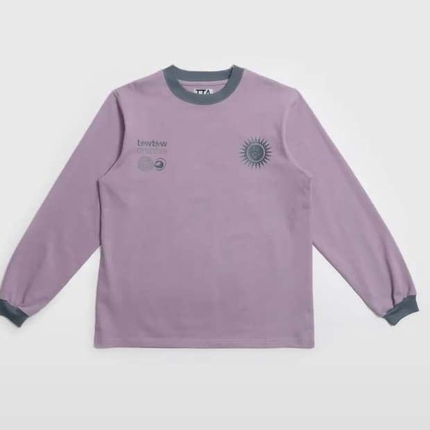 토우토우아카이브 인피니트썬 롱슬리브 티셔츠 페이디드 퍼플