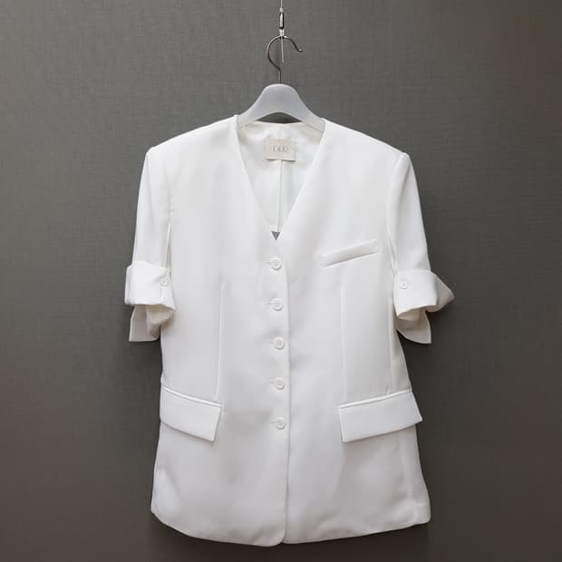 ORR 오르 2023 노카라 반소매 자켓 s사이즈