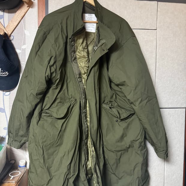 밀텍 m65 피쉬테일 파카 라지