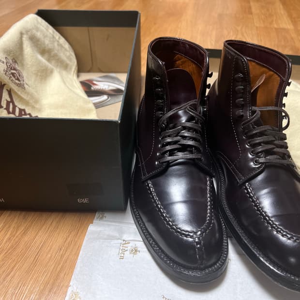 알든 부츠 40288H 6.5 E 풀구성 관리용품 포함