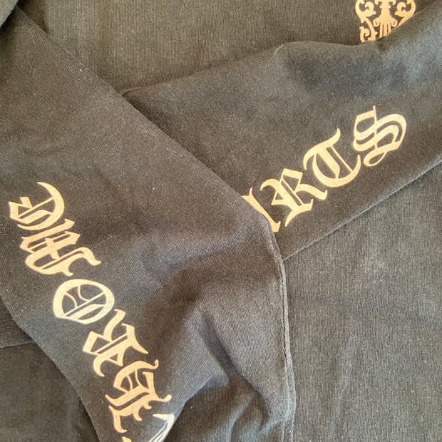 90s chrome hearts dagger long sleeve L