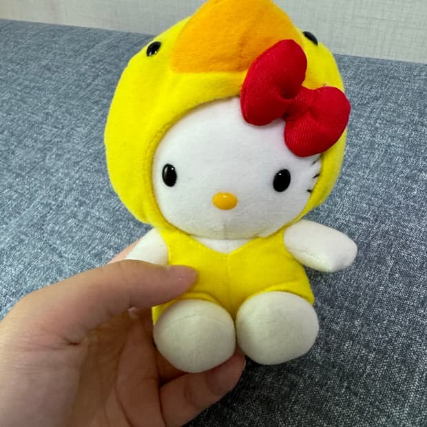 헬로키티 고전 오리 인형 판매중