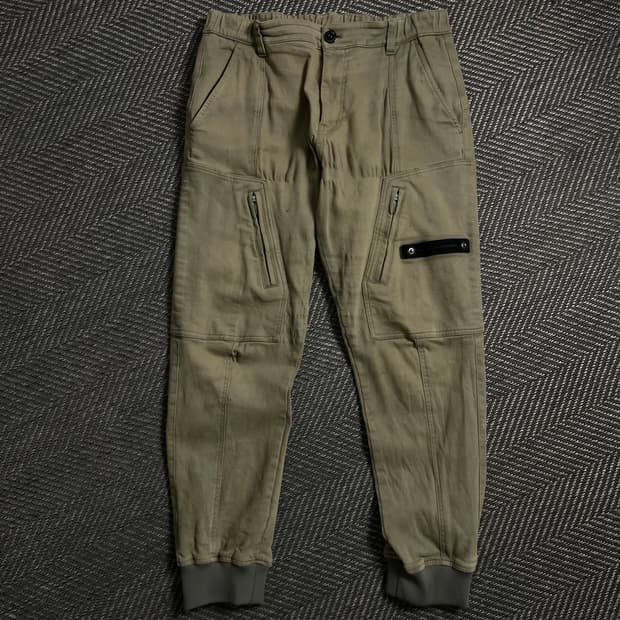 내셔널 지오그래픽 밀리터리 카고 조거 팬츠o 4951