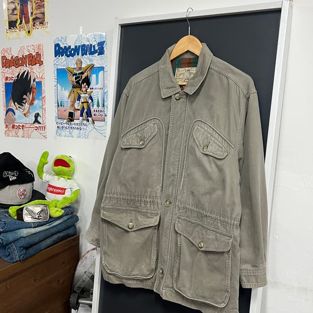90s Lee 리 빈티지 코튼 사파리 워크웨어 자켓