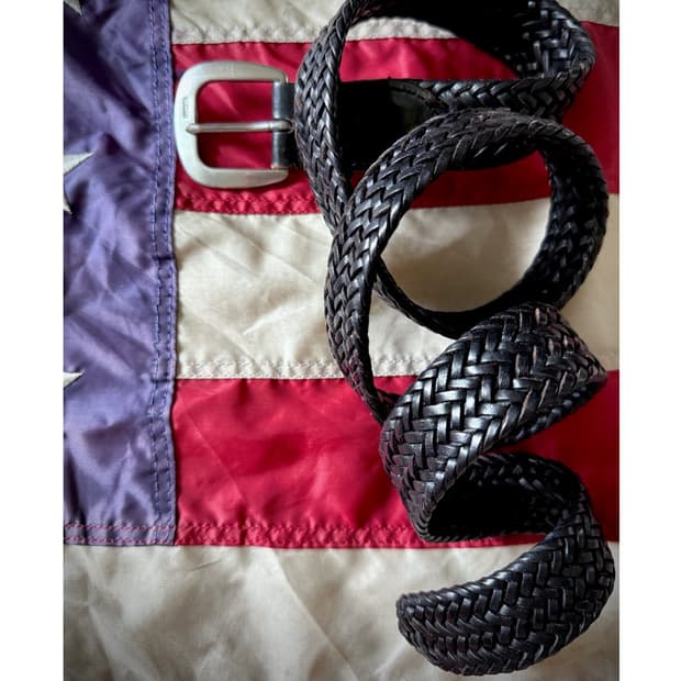 Polo Ralph Lauren Leather Weaving Belt
