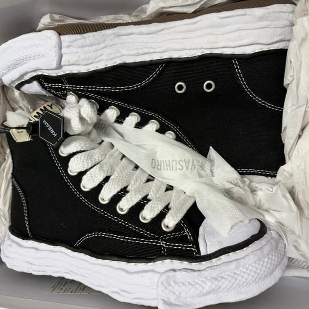 미하라야스히로 피터슨 23 OG 솔 스니커하이탑 40사이즈