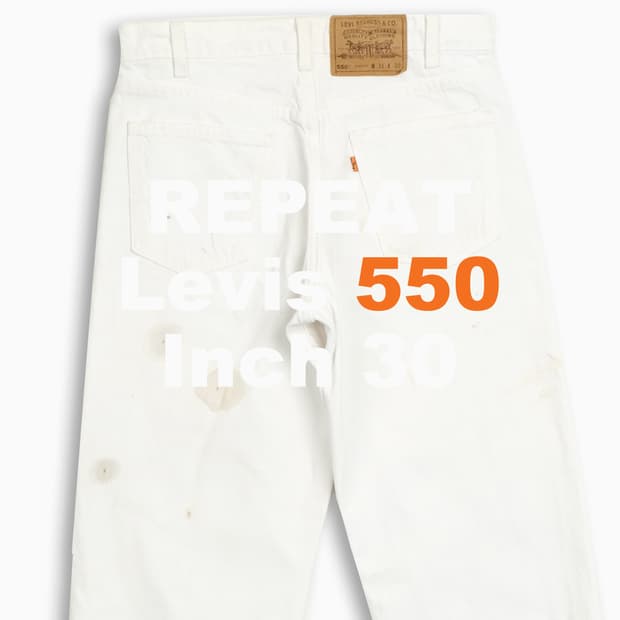 리바이스 550 오렌지탭 90s USA 30인치 OR5503124