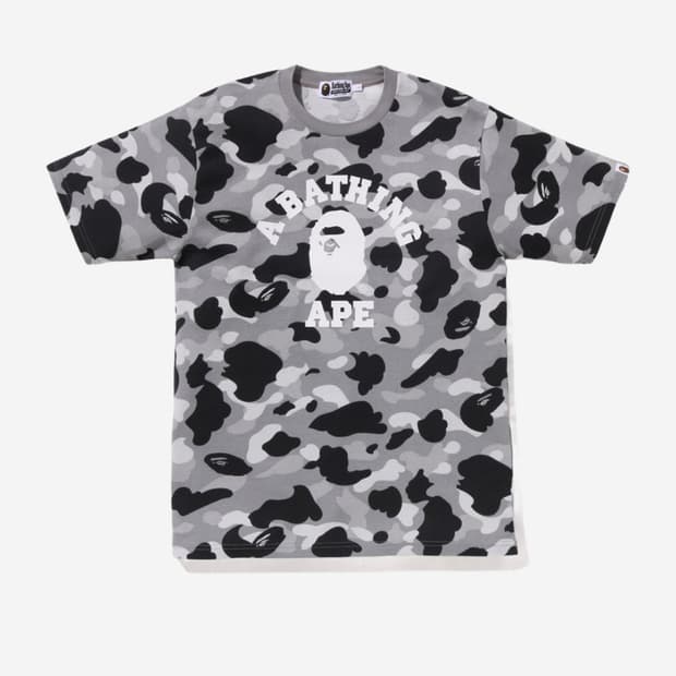 베이프 반팔티 크림재고x 희귀매물