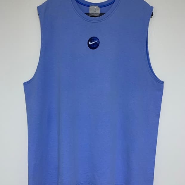 [2XL] 00s 올드 나이키 빈티지 나시 슬리브리스