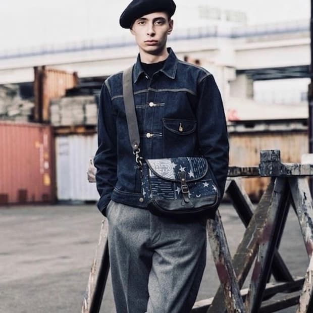 RRL 패치워크 숄더백