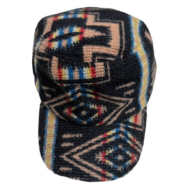 BD1017 멀티컬러 울 캡모자